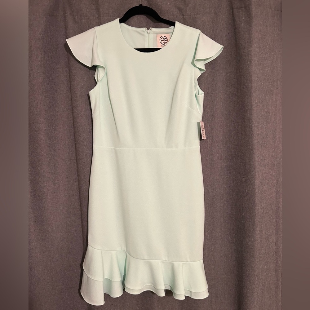 NWT Nordstrom Ruffle Mini Dress - Picture 2 of 5